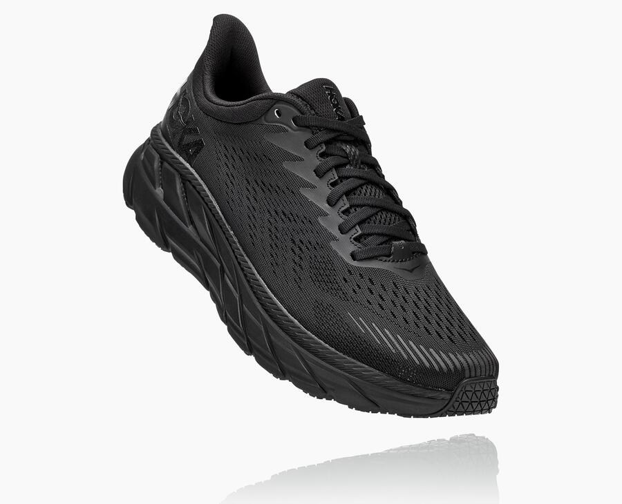 Hoka One One Tenisky Panske Čierne - Clifton 7 - 85074-ENTC